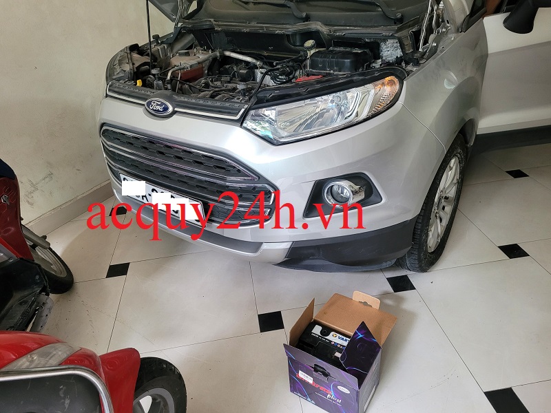 Bình ắc quy emtrac DIN60 tốt nhất cho xe Ford Ecosport