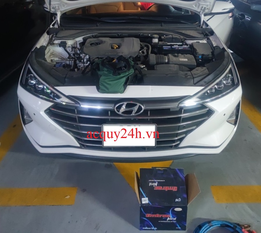 Thay ắc quy Emtrac DIN60 tốt nhất cho Hyundai Elantra