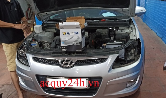 Bình ắc quy Varta bảo hành 12 tháng thay cho Hyundai I30