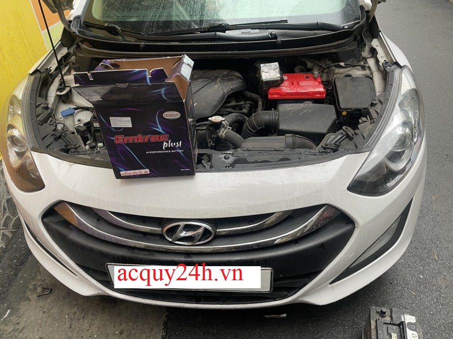 Bình ắc quy Emtrac tốt nhất thay thế cho Hyundai I20