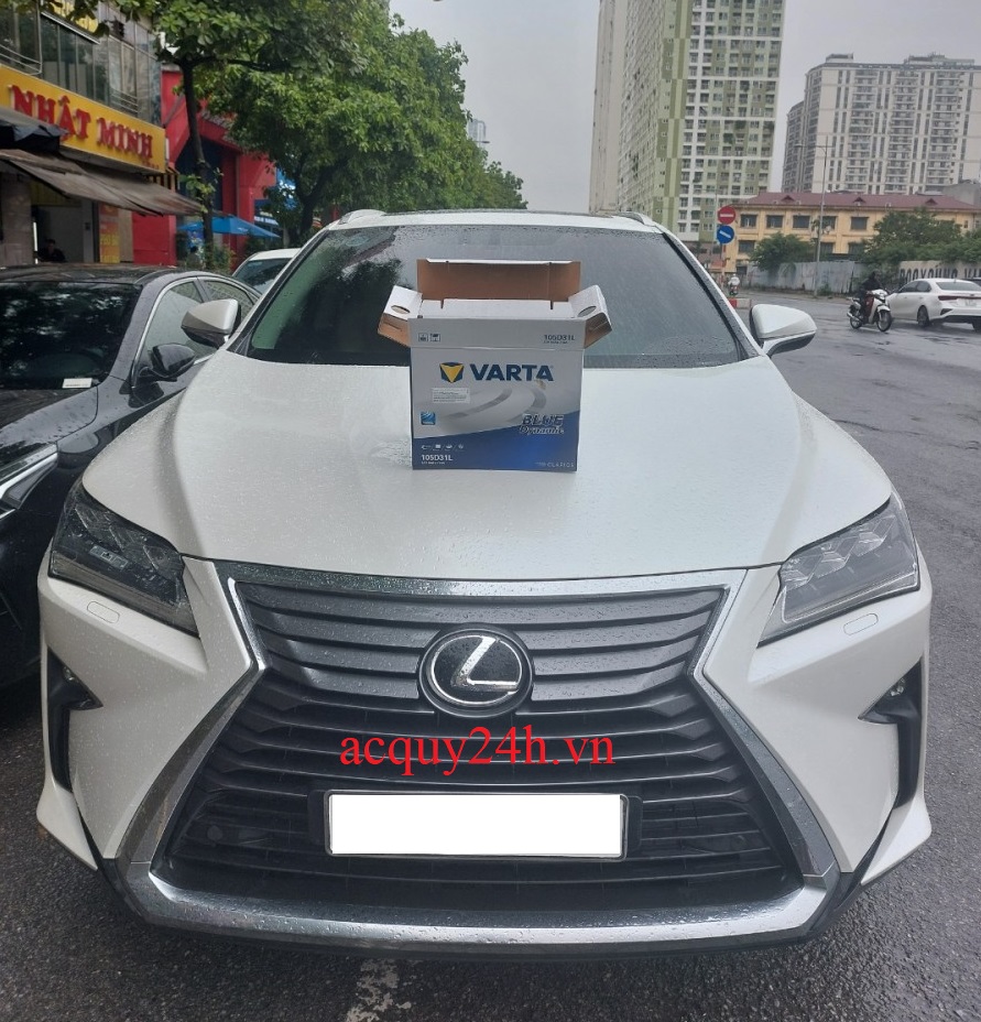 Bình ắc quy Varta thay cho xe Lexus RX300