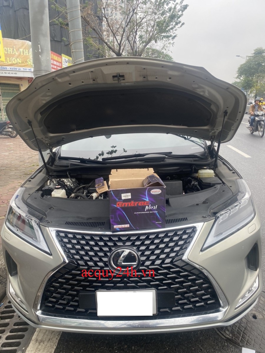 Thay bình ắc quy Emtrac BH100D26L tốt nhất cho xe Lexus RX300