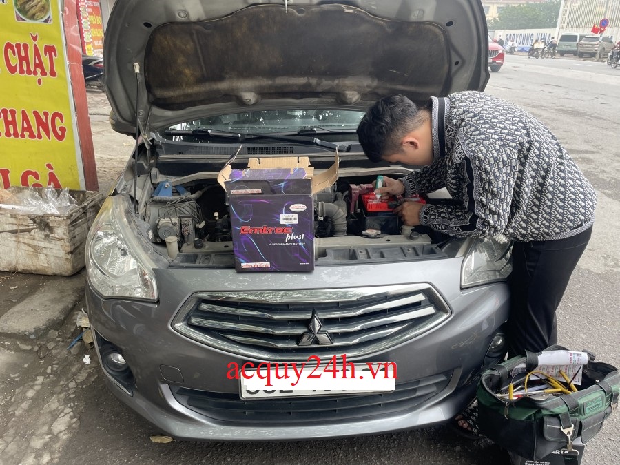 Bình ắc quy Emtrac BH85D23L tốt nhất cho Mitsubishi Attrage