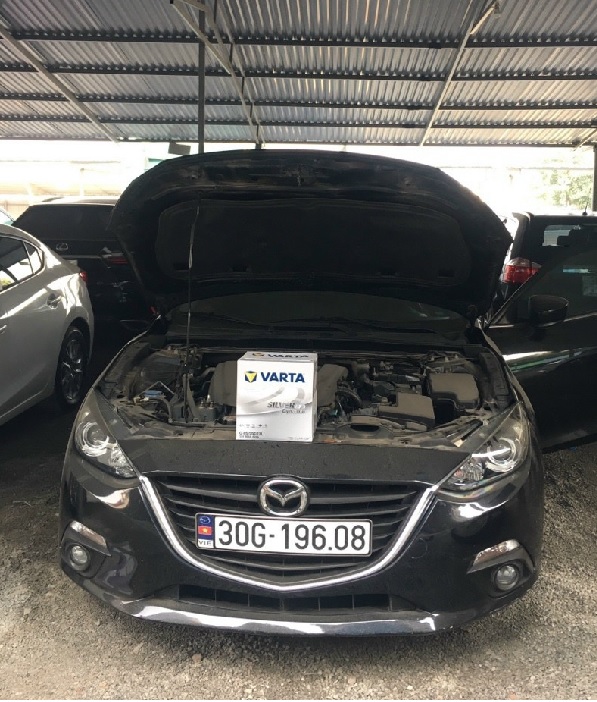 Thay ắc quy Varta Q85 cho Mazda 3