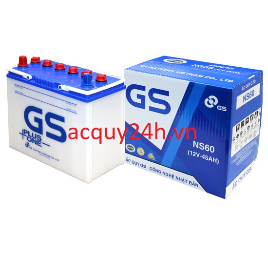 Ắc Quy GS NS60 (12V - 45AH)