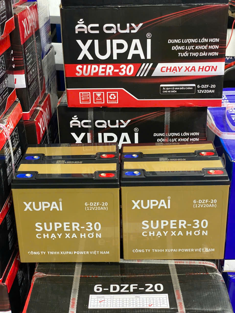 Ắc quy XUPAI 6-DZF-20