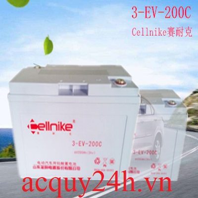 Ắc quy Cellnike 3-EV-200C (6V - 220Ah)