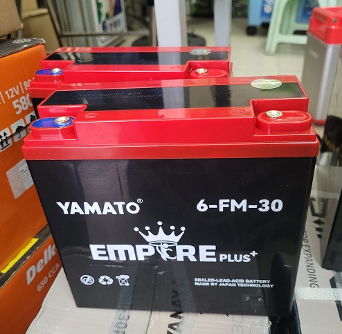 Ắc quy Yamato 6-FM-30 Plus (12V - 30Ah)