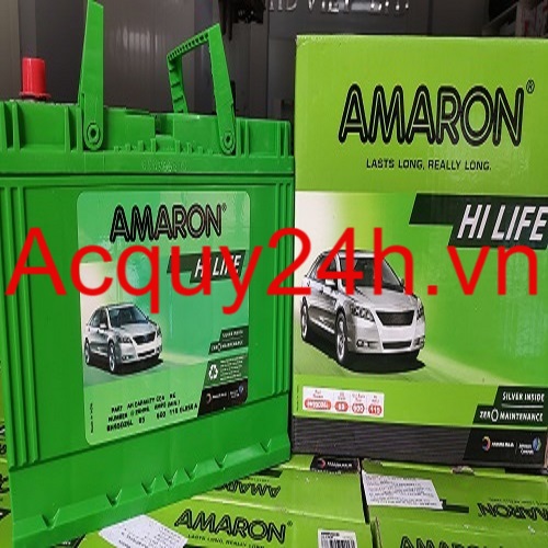 Ắc quy Amaron 90D23L (12V - 65Ah) thay cho xe Ford Escape 2.3