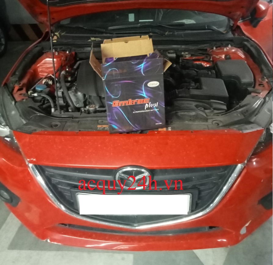 Thay bình ắc quy Emtrac BH90D23L tốt nhất cho Mazda 3