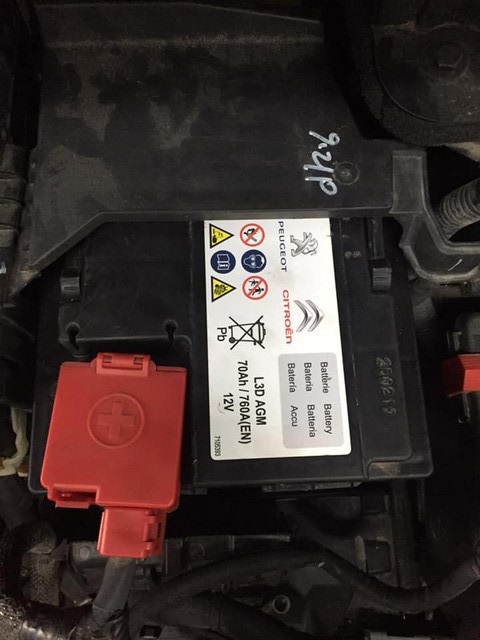 Ắc quy theo xe Peugeot 2008