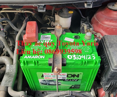 Thay ắc quy Amaron 55B24LS tốt nhất cho Yaris