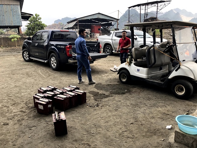 Thay ắc quy xe điện du lịch, sân Golf tận nơi