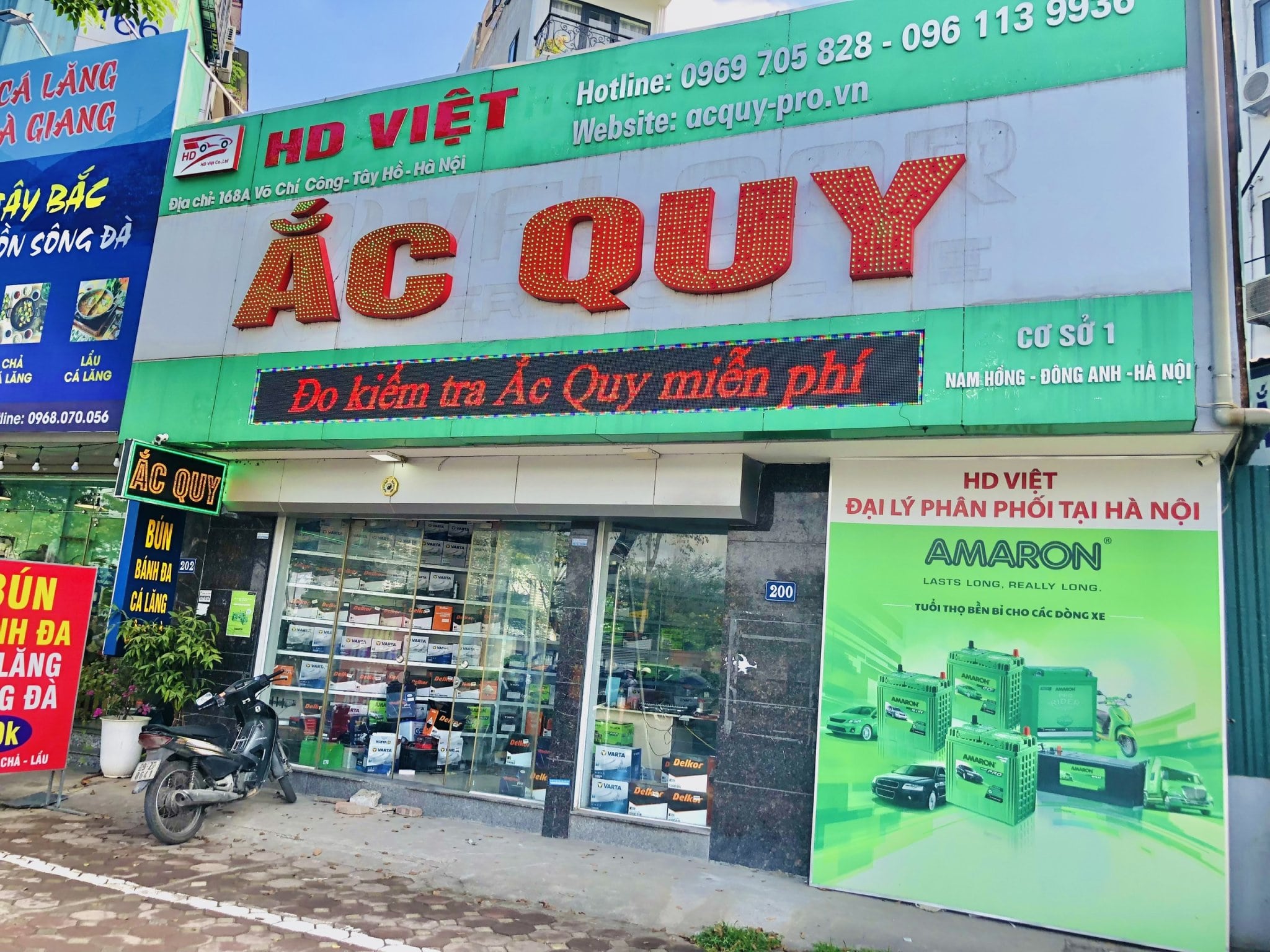 Đại lý ắc quy Battery24h-HD Việt Cơ sở 200 Võ Chí Công Tây Hồ
