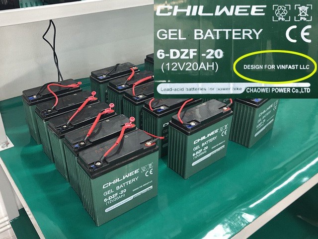 Ắc quy theo xe Vinfast Klara A2