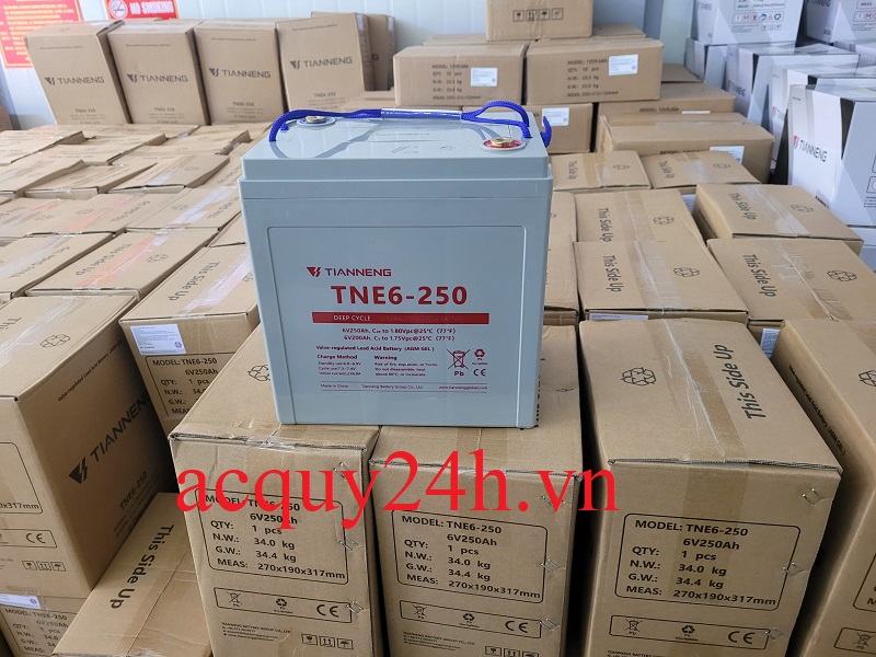 Ắc quy Tianneng 6V 250Ah chính hãng